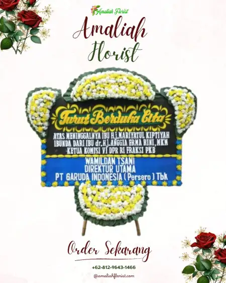 Papan Bunga Duka Wedung